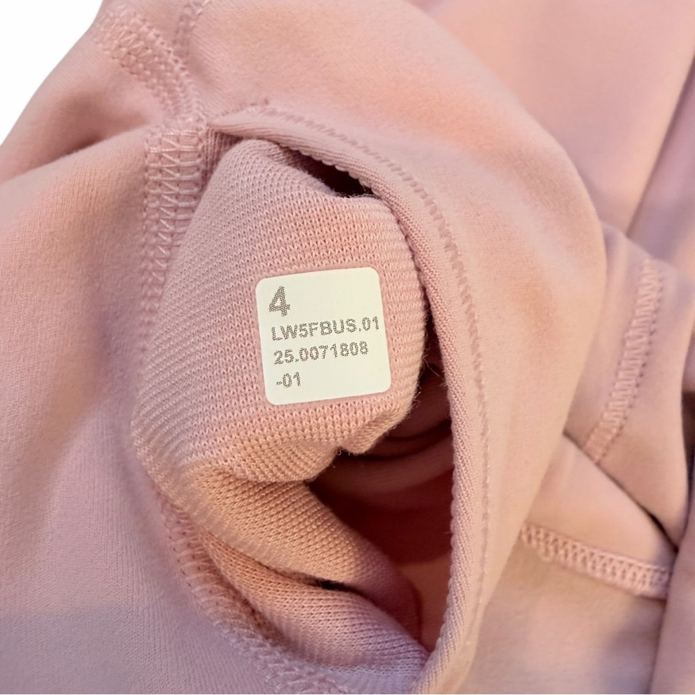 Lululemon Align Double-Lined 25” High-Waisted Pink Peony Leggings Size 4 - Picture 6 of 7